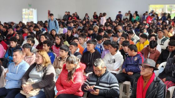 Más de 500 jóvenes participaron del cuarto Foro de Juventudes en Las Lajitas