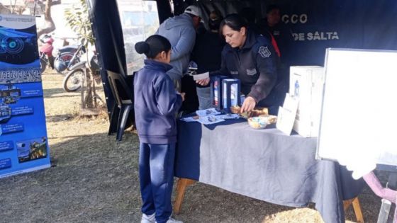 Con el programa Acercar la Policía de Salta fortalece su vínculo con la comunidad