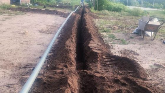 Red de agua potable para barrios de Salvador Mazza