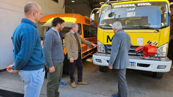 Defensa Civil expuso sobre la coordinación de intervenciones ante incendios forestales