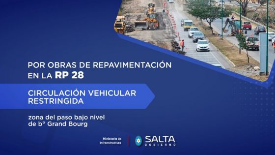 Obras en la ruta provincial 28