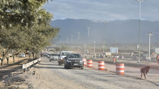 Obras en la ruta provincial 28.