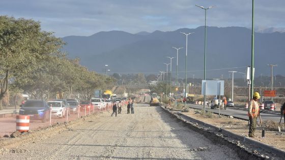 Obras en la ruta provincial 28.