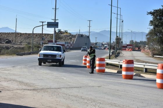 Desvíos en el nudo de la circunvalación oeste y la ruta 28