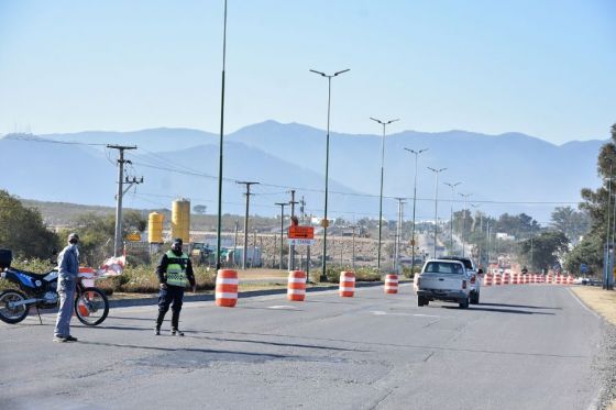 Desvíos en el nudo de la circunvalación oeste y la ruta 28