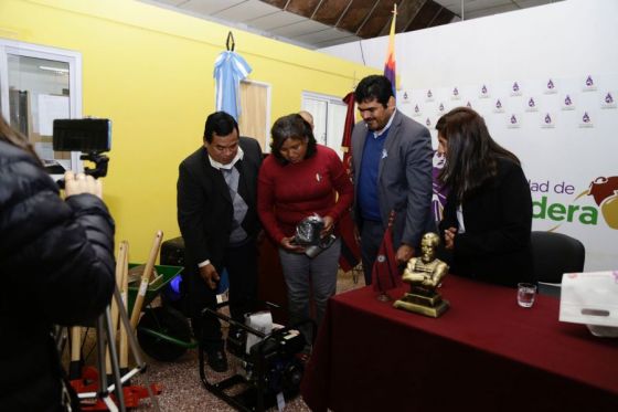 Emprendimientos de La Caldera cuentan con equipamiento del Programa Banco de Herramientas