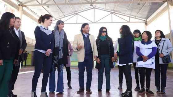 El gobernador Sáenz anunció que la Provincia retomó obras en la escuela Normal de Cafayate