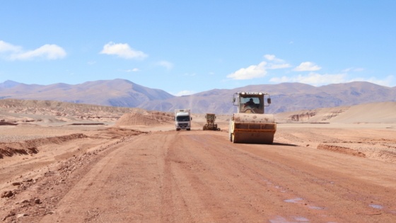 Inició la pavimentación del primer tramo de la ruta 27 en la Puna salteña