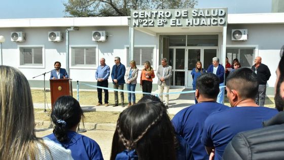 Gustavo Sáenz habilitó el Centro de Salud de El Huaico, mejorando la atención primaria a más de 25 mil vecinos