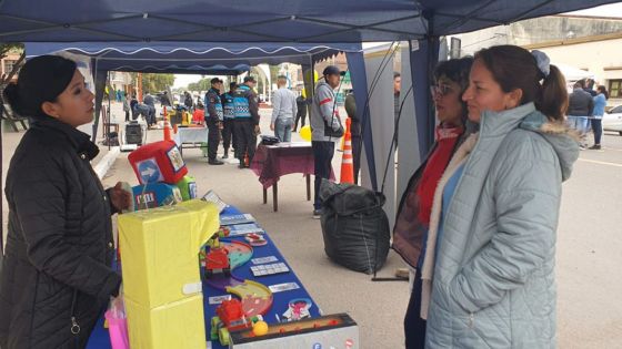 Intensa jornada de seguridad vial en Joaquín V. González