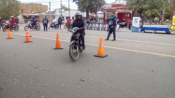 Intensa jornada de seguridad vial en Joaquín V. González