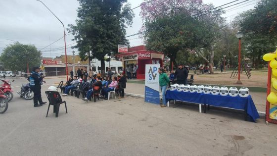 Intensa jornada de seguridad vial en Joaquín V. González