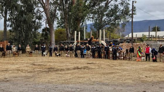 Destacan el profesionalismo de la División Canes de la Policía de Salta