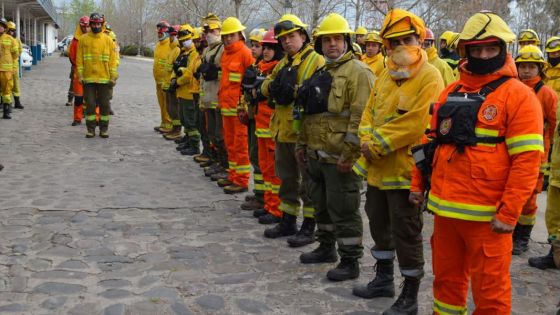 Bomberos voluntarios de Salta, Jujuy, Catamarca, Tucumán y Santiago del Estero realizan entrenamientos para combatir incendios forestales