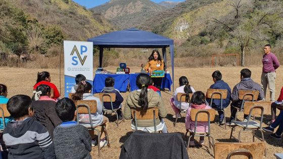 Jornada de educación vial en escuelas de Chicoana