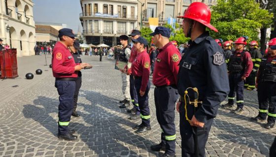 El Departamento Bomberos de la Policía de Salta celebró 160 años de su creación