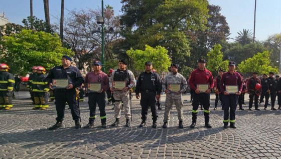 El Departamento Bomberos de la Policía de Salta celebró 160 años de su creación