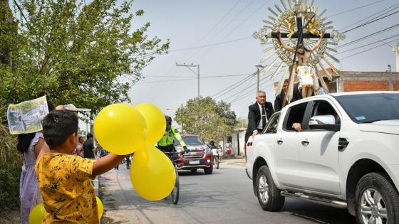 Las imágenes peregrinas del Señor y la Virgen del Milagro recorrieron la ciudad de Salta