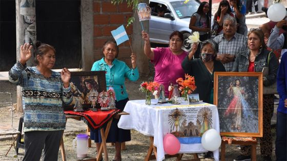 Por más de ocho horas: se cumplió una nueva procesión de las imágenes peregrinas del Señor y la Virgen del Milagro