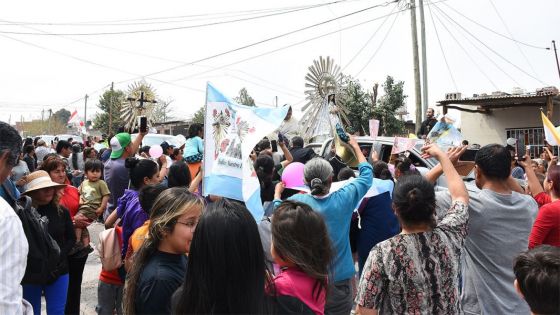 Por más de ocho horas: se cumplió una nueva procesión de las imágenes peregrinas del Señor y la Virgen del Milagro