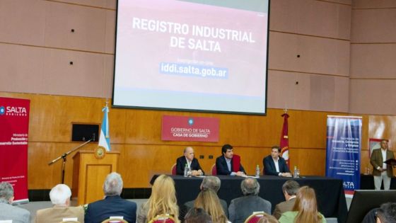 Hoy se puso en marcha el Registro Industrial de Salta