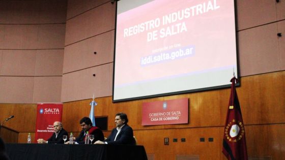 Hoy se puso en marcha el Registro Industrial de Salta