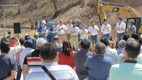 Gustavo Sáenz en Tartagal: “Más de 51 mil personas tendrán agua todos los días gracias a la cisterna de Villa Güemes”