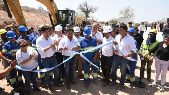 Gustavo Sáenz en Tartagal: “Más de 51 mil personas tendrán agua todos los días gracias a la cisterna de Villa Güemes”