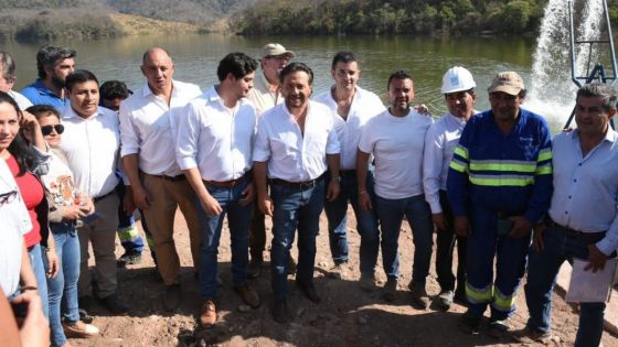 La gestión Sáenz finalizó con fondos propios la obra civil del alteo en dique El Limón, departamento San Martín