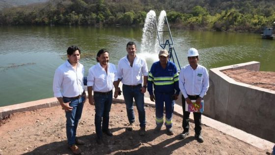 La gestión Sáenz finalizó con fondos propios la obra civil del alteo en dique El Limón, departamento San Martín