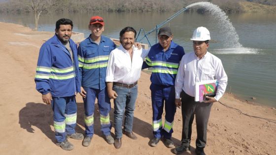 La gestión Sáenz finalizó con fondos propios la obra civil del alteo en dique El Limón, departamento San Martín