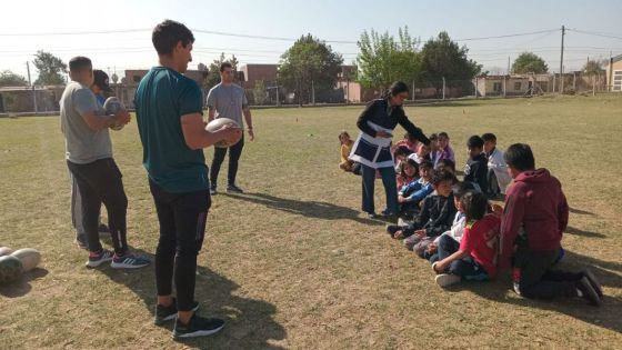 Con el proyecto Primer Tiempo promocionan el aprendizaje del rugby