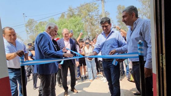 El Gobierno inauguró un Puesto Policial en el paraje El Huaico