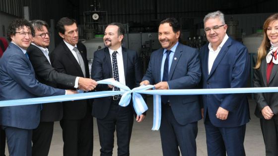 Inauguró la planta Adionics en Salta.