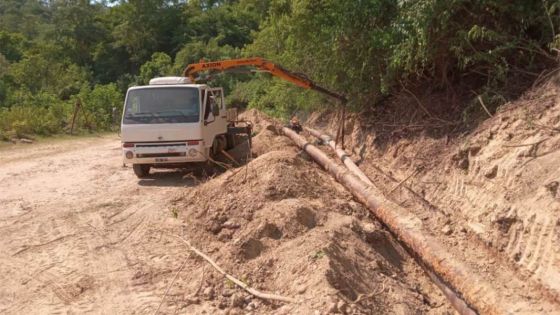 Etapa final del reemplazo del tercer tramo del acueducto El Aguay