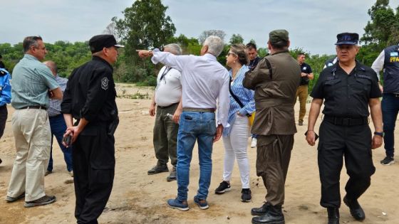 Autoridades Provinciales y Nacionales de seguridad se reunieron en Aguas Blancas