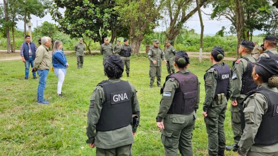 Autoridades Provinciales y Nacionales de seguridad se reunieron en Aguas Blancas