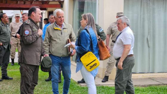 Autoridades Provinciales y Nacionales de seguridad se reunieron en Aguas Blancas