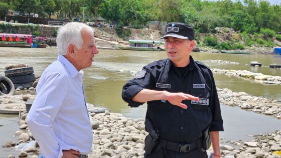 Autoridades Provinciales y Nacionales de seguridad se reunieron en Aguas Blancas