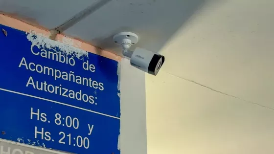 Funcionan 22 nuevas cámaras de videovigilancia en el hospital de Tartagal