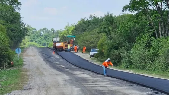 Avanza la repavimentación de la ruta provincial 5 entre Lumbreras y Ceibalito