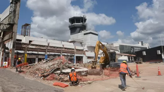 Gustavo Sáenz: “Avanzan los trabajos en el aeropuerto de Salta, la obra más importante del interior del país”