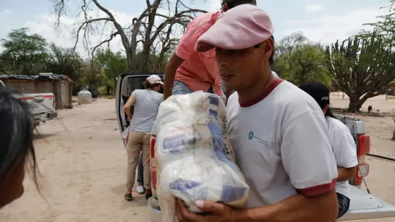 Programa Focalizados: se entregaron más de 1800 módulos alimentarios en Rivadavia Banda Norte