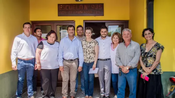 Autoridades educativas recorrieron escuelas de Rosario de la Frontera