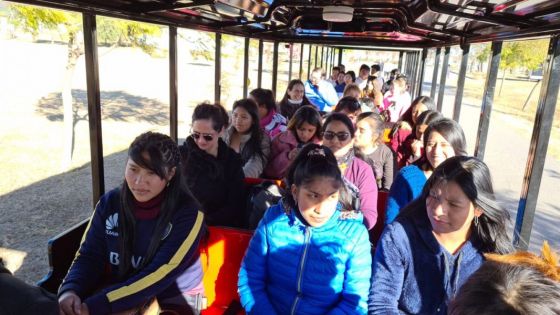 Alumnos de dos escuelas rurales de General Güemes recorrieron la ciudad.