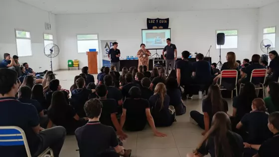 En San Lorenzos se realizó una jornada de Educación Vial