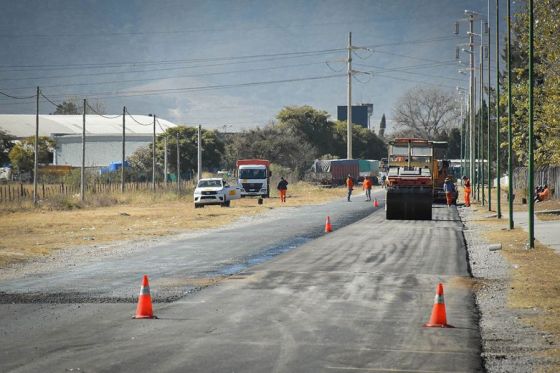 Obras en el estadio Martearena.