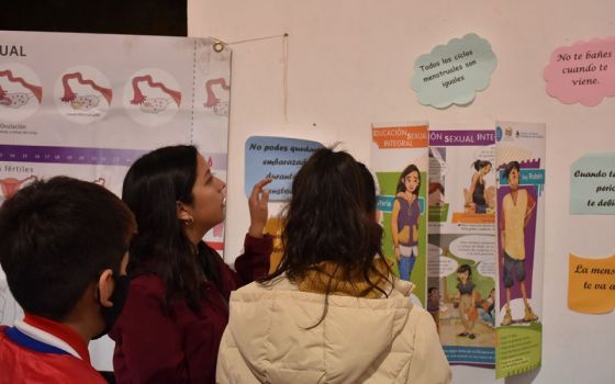 Gran convocatoria de mujeres y diversidades en el encuentro ¿Menstruamos con Derechos?.