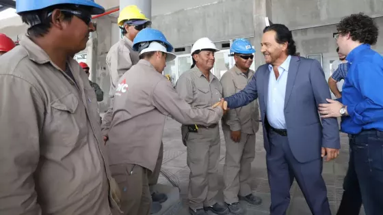 Avanza la construcción de la Terminal de Güemes y se reactivó la Técnica Tesla: Sáenz supervisó las obras