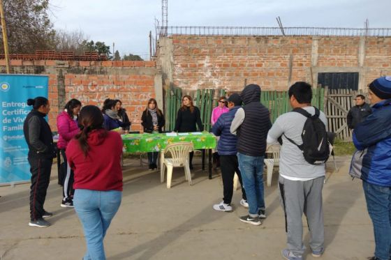 En Orán hubo una gran convocatoria de postulantes para las obras del barrio Libertad